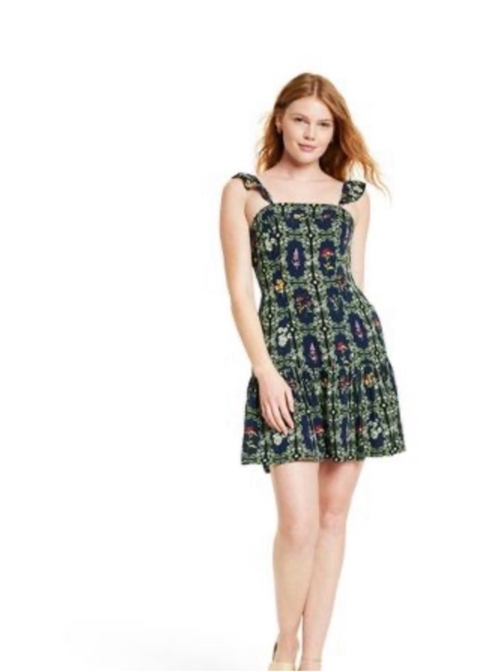Agua Bendita for Target floral mini dress